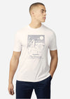 Ben Sherman T-shirts  Summer scooter tee - white 