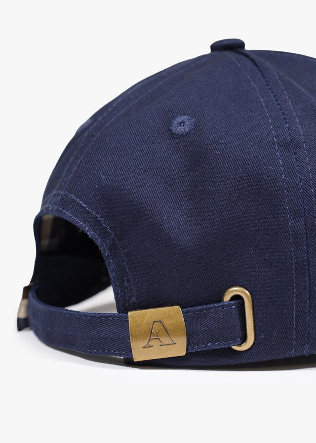 Aquascutum Caps Iconic Rubber patch Baseball cap OS