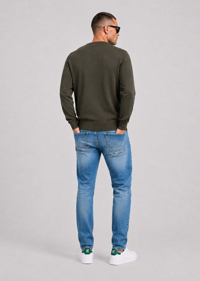 K-Way Sweaters Sebastien merino - green blackish