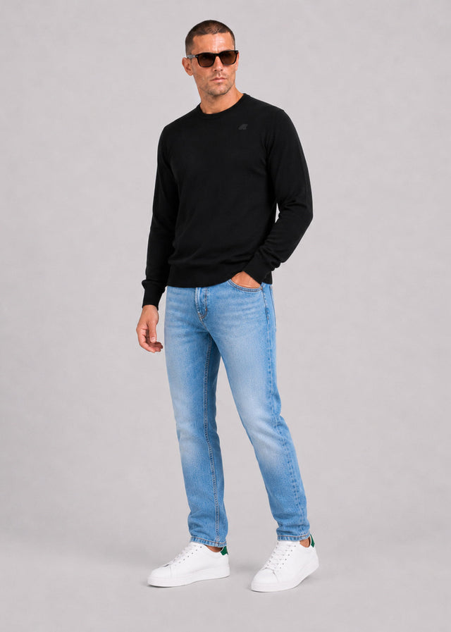 K-Way Sweaters Sebastien merino - black pure