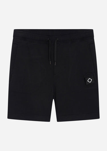 MA.Strum Korte Broeken  Core sweat short - black 