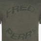 Fred Perry T-shirts  Warped graphic t-shirt - field green 