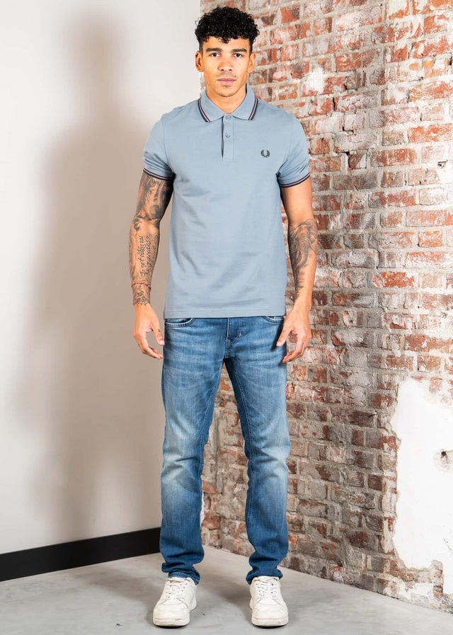 Fred Perry Polos Twin tipped fred perry shirt - stockport blue oxblood grassroots
