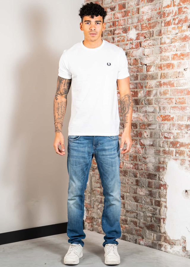 Fred Perry T-shirts Ringer t-shirt - white