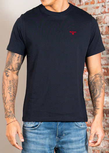 Barbour T-shirts Barbour essential sports t-shirt - navy