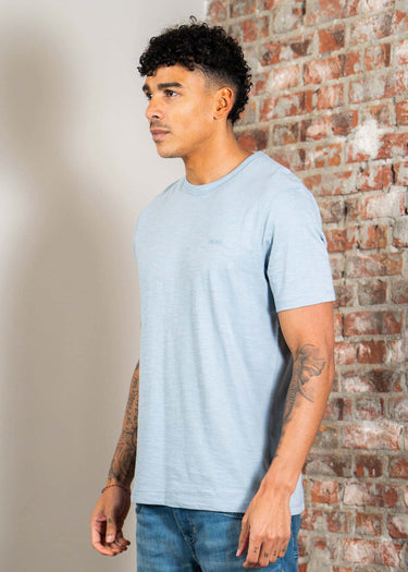 Hugo Boss T-shirts Tegood - light pastel blue