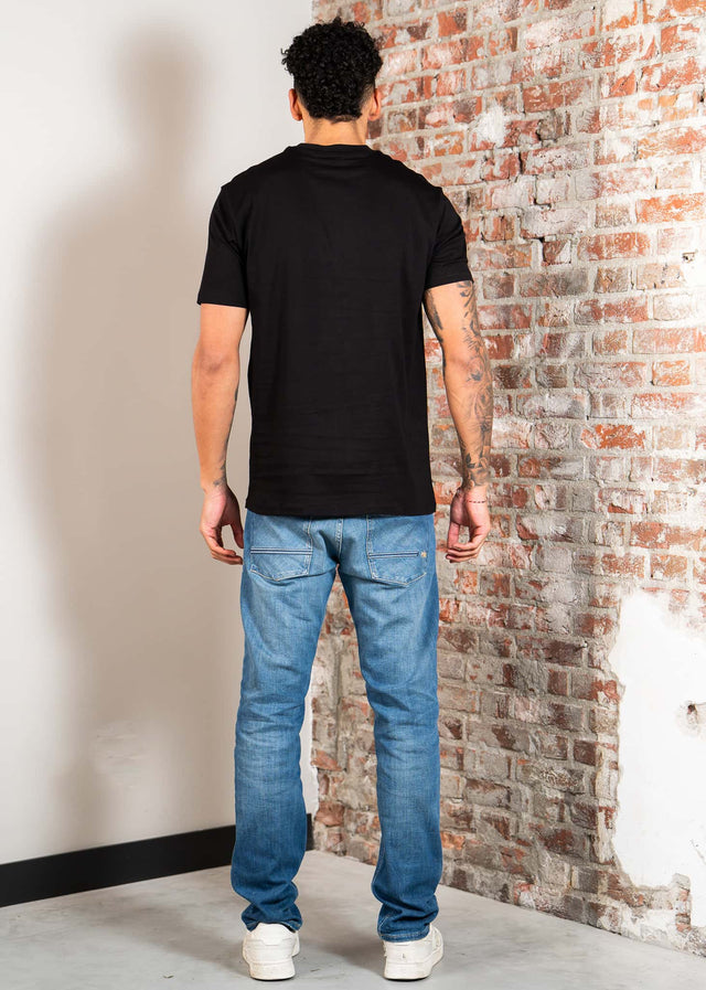 Armani Exchange T-shirts T-shirt - black white