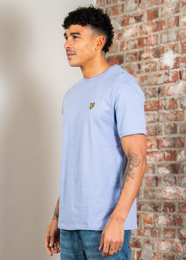 Lyle & Scott T-shirts Plain t-shirt - bubble blue