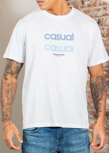 Weekend Offender T-shirts W.O.L. - white