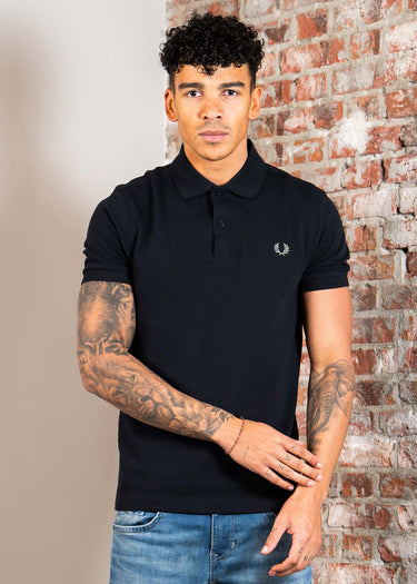 Fred Perry Polo's The fred perry shirt - navy seagrass