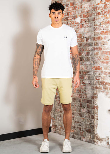 Lyle & Scott Korte Broeken Plain sweat short - herb green