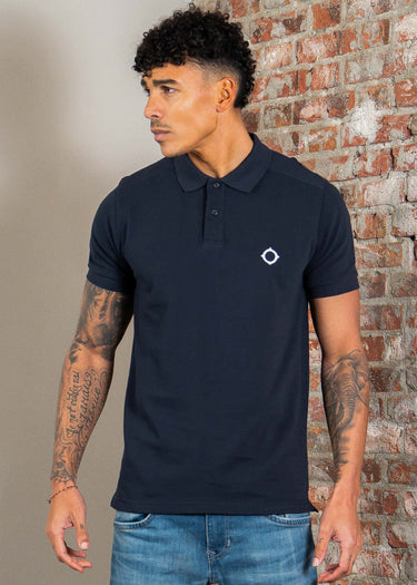 MA.Strum Polo's Mastrum pique polo - ink navy