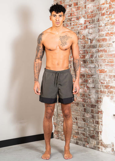 Armani Exchange T-shirts Boxer beachwear - chimera black