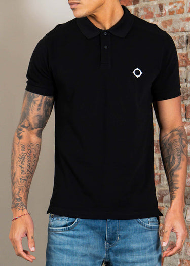 MA.Strum Polo's Mastrum pique polo - jet black
