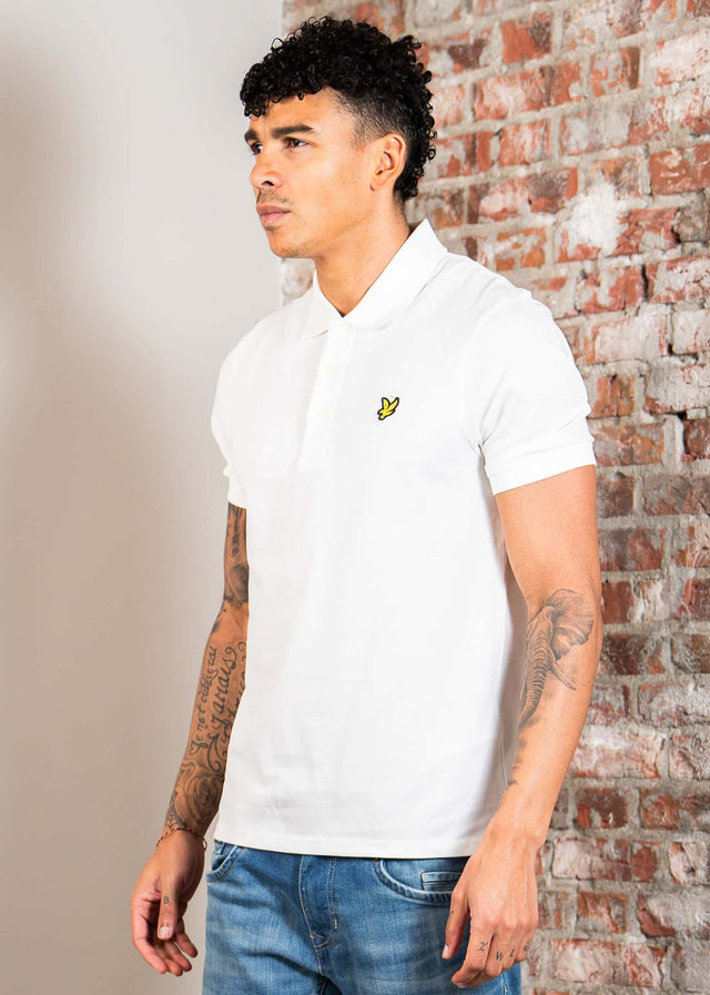 Lyle & Scott Polos Plain polo shirt - white