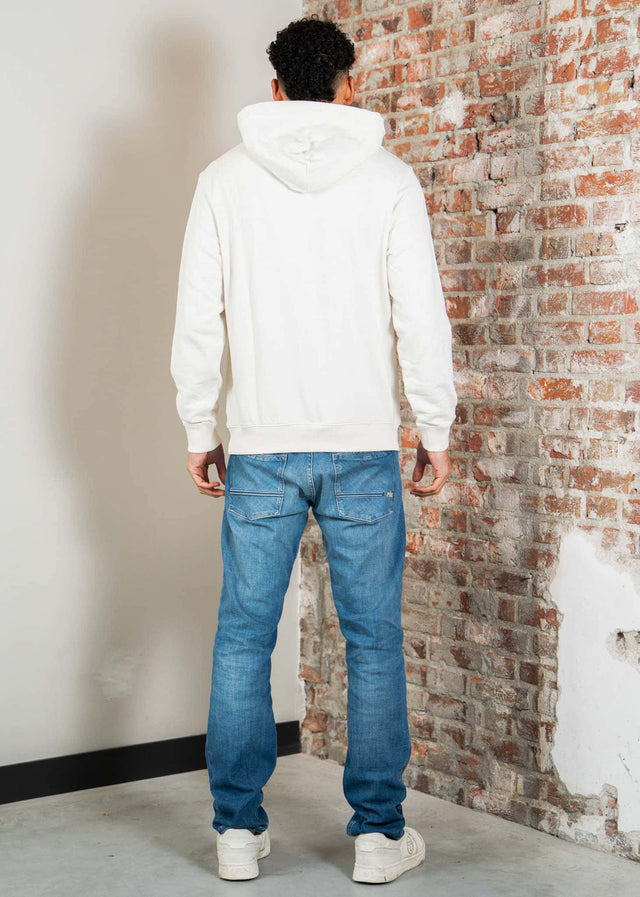 Napapijri Hoodies B box logo h 1 - white whisper