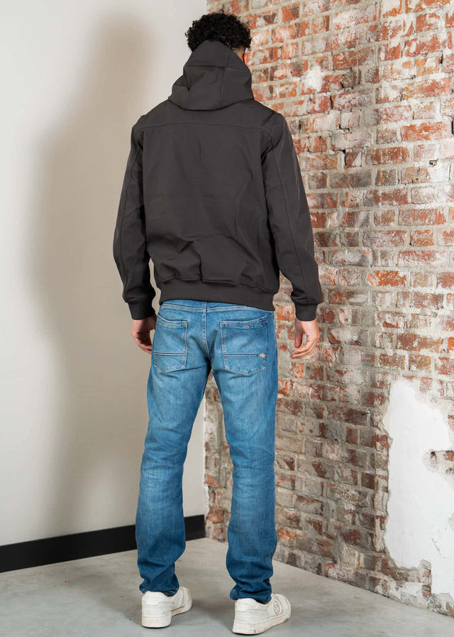 Lyle & Scott Jackets Mesh back softshell jacket - gunmetal