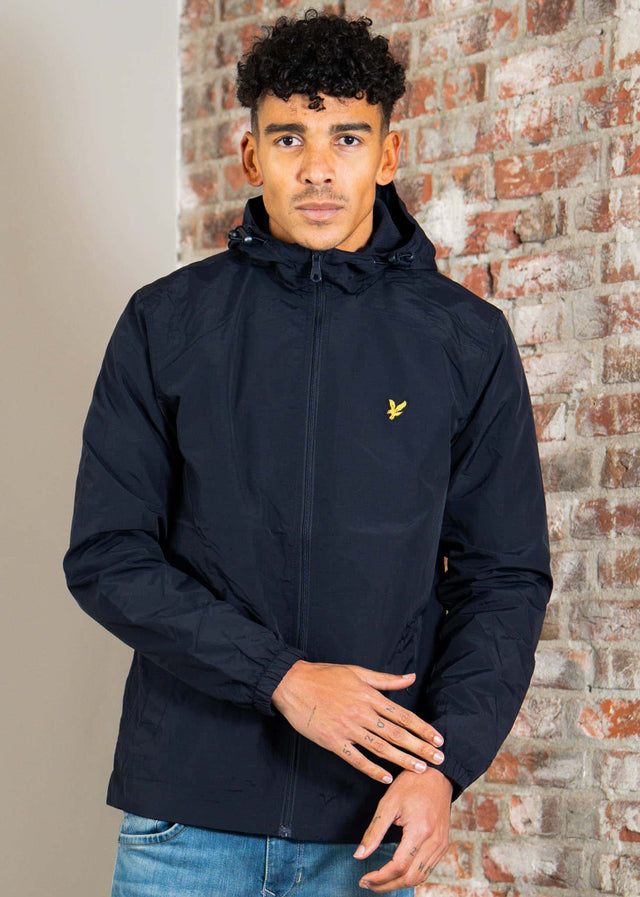Lyle & Scott Jackets Zip through hooded jacket - dark navy