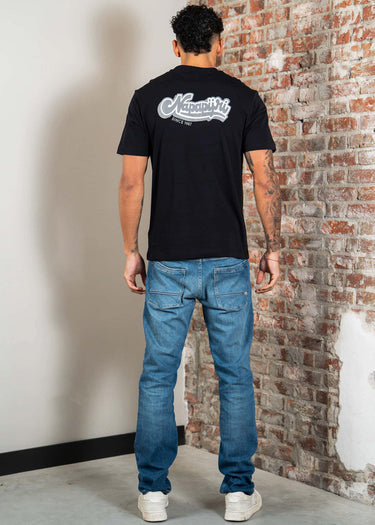 Napapijri T-shirts S zinc ss - black beauty