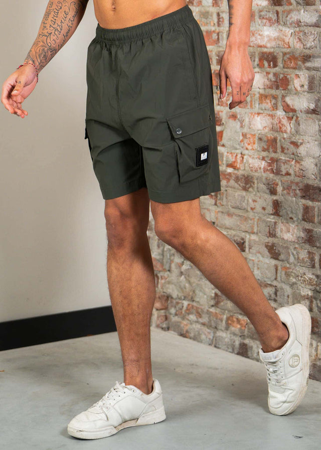 Weekend Offender Shorts Baraki travel stretch cargo - black forest