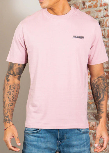 Napapijri T-shirts S small box ss - zephyr