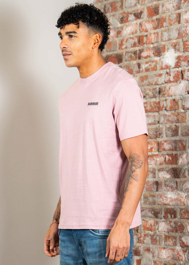Napapijri T-shirts S small box ss - zephyr
