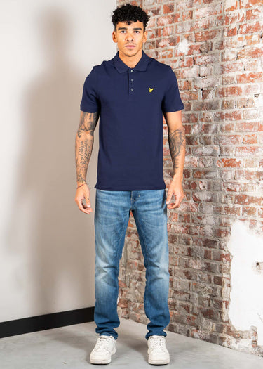 Lyle & Scott Polo's Plain polo shirt - navy