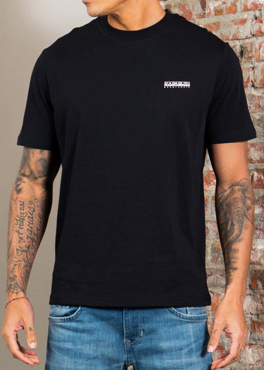 Napapijri T-shirts S small box ss - black beauty
