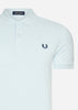 Fred Perry Polo's  Plain fred perry shirt - light ice 