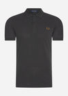 Fred Perry Polo's  Plain fred perry shirt - anchorgrey 