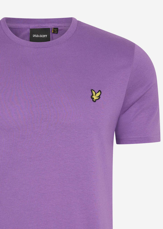 Lyle & Scott T-shirts  Plain t-shirt - card purple 