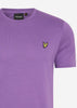 Lyle & Scott T-shirts  Plain t-shirt - card purple 