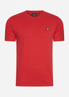 Lyle & Scott T-shirts  Plain t-shirt - gala red 