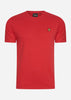 Lyle & Scott T-shirts  Plain t-shirt - gala red 