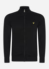 Lyle & Scott Vesten  Full zip jumper - jet black 