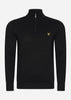 Lyle & Scott Truien  Quarter zip jumper - jet black 