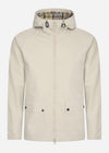 Barbour Jassen  Hooded domus jacket - mist dress 