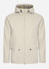 Barbour Jassen  Hooded domus jacket - mist dress 