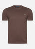 Fred Perry T-shirts  Ringer t-shirt - brick warm grey 