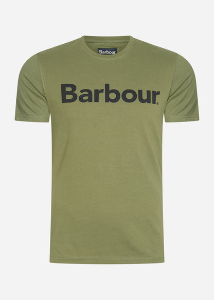 Barbour T-shirts  Logo tee - burnt olive 