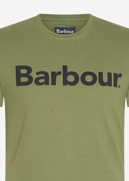 Barbour T-shirts  Logo tee - burnt olive 