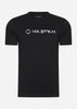 MA.Strum T-shirts  Cracked logo tee - black 