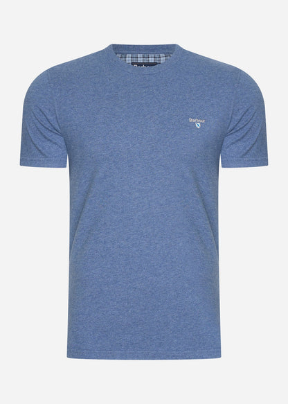 Barbour T-shirts  Tartan sports tee - chambray 