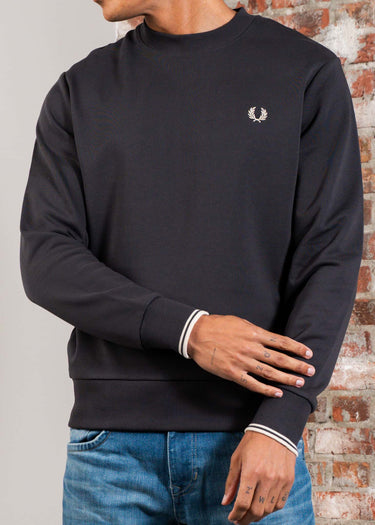 Fred Perry Truien Crew neck sweat-shirt - Anchor Grey Oatmeal