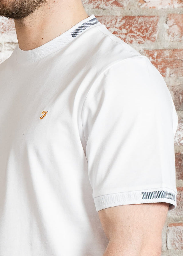 Farah T-shirts Northleigh tee - white