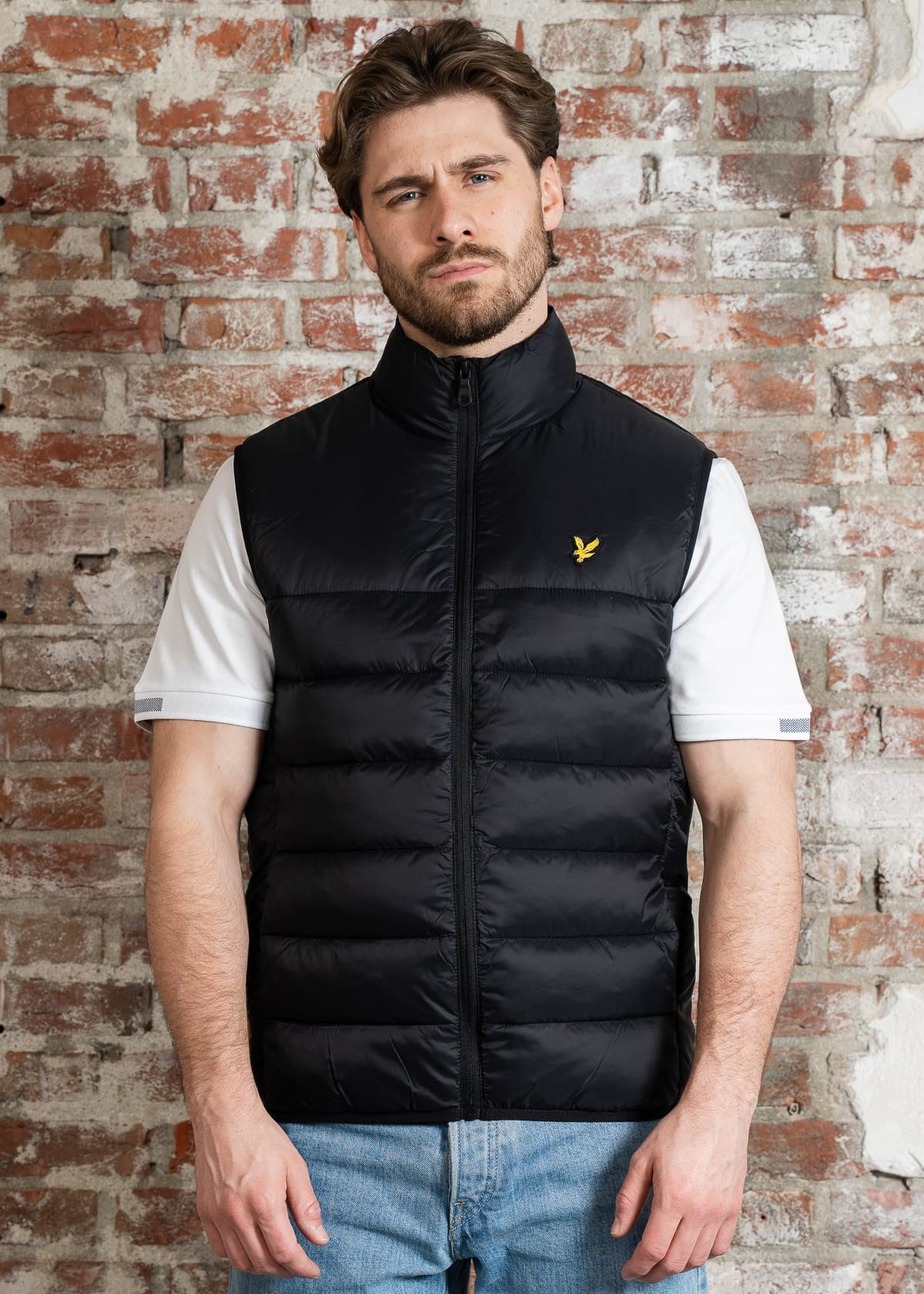 Lyle & Scott Bodywarmers Wadded gilet - jet black