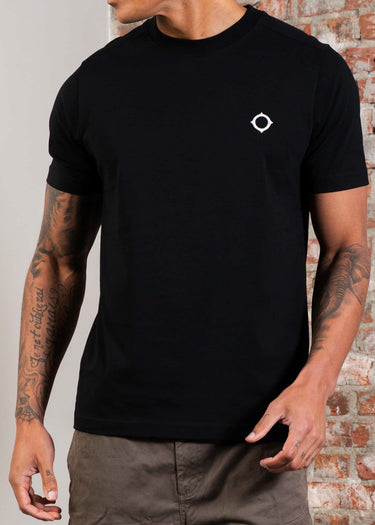 MA.Strum T-shirts SS icon tee - jet black