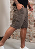 Lyle & Scott Korte Broeken Cargo short - khaki ash
