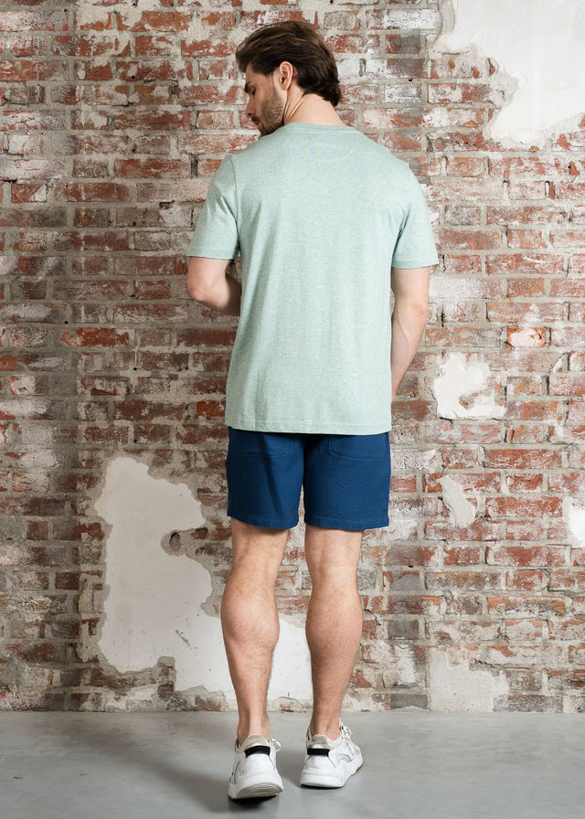 Farah T-shirts Danny reg ss tee - grove green marl