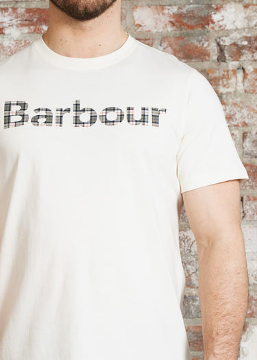 Barbour T-shirts Barbour kilnwick t-shirt - antique white